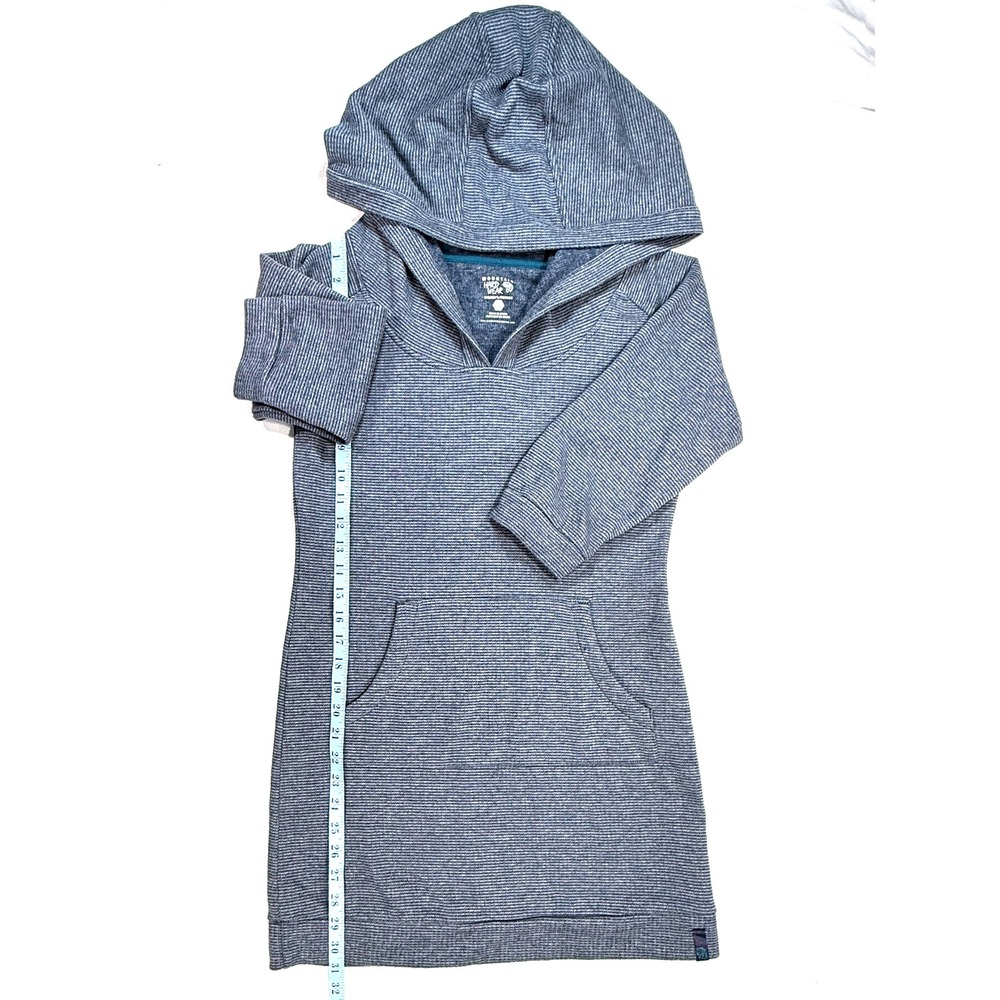 Mountain Hardwear Striped Hoodie Dress Women's Size Small Pullover Pockets‎ - Picture 5 of 7
